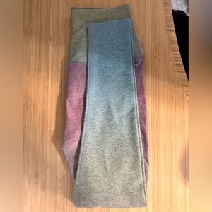 Beyond Yoga Sunset Prismatic SoftMark High Waisted Midi Legging - size small